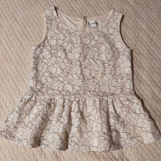 ジルスチュアート(JILLSTUART)のジル・スチュアート　レースブラウス白S〜M向け(シャツ/ブラウス(半袖/袖なし))