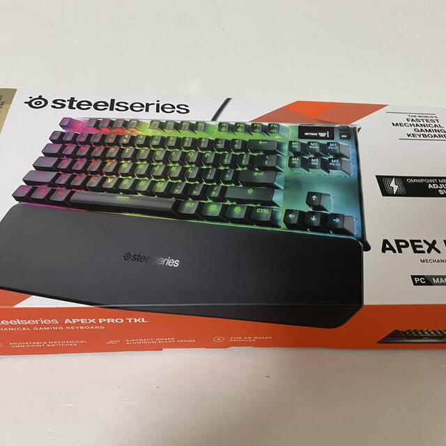 SteelSeriesキーボード ApexProTKLJP 64737新品