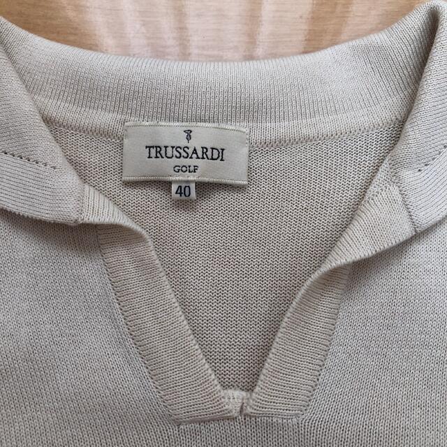 Trussardi(トラサルディ)の【未使用】ゴルフウエア　L   ベスト　　レディース スポーツ/アウトドアのゴルフ(ウエア)の商品写真