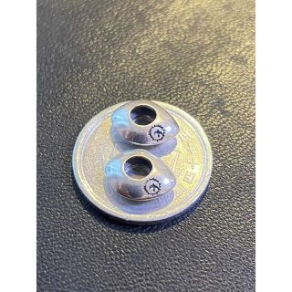 goro's - goro's シルバー身内ビーズ 新品未使用 2個セットの通販 by ...