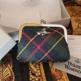 ヴィヴィアンウエストウッド(Vivienne Westwood)の新品　ヴィヴィアン　 DERBY FRAME COIN PURSE TARTAN(コインケース)