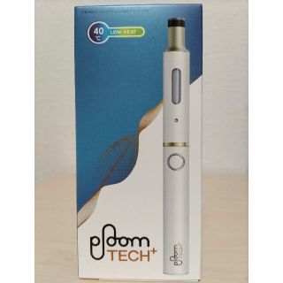 プルームテック(PloomTECH)のプルームテックプラススターターキットホワイト新品未使用(タバコグッズ)