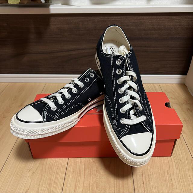 新品未使用 CONVERSE Chuck 70（CT70）ブラック|27.5cm