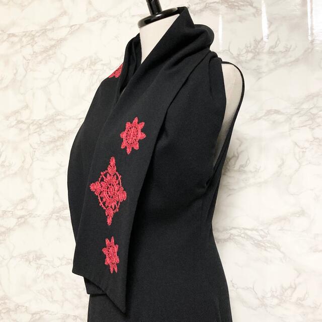 【極美品 97AW】Yohji Yamamoto 刺繍半衿 和装ドレスワンピース