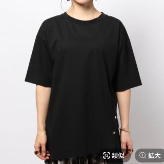 バンヤードストーム(BARNYARDSTORM)のアシメスリットボタンＴ(Tシャツ(半袖/袖なし))