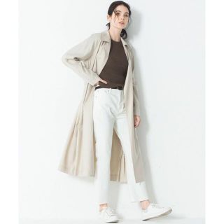 ニジュウサンク(23区)の23区Vintege Soft Twill ラップコート38(ロングコート)