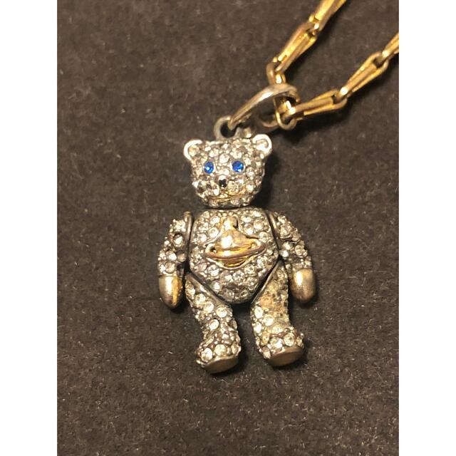 Vivienne Westwood クリスタルベア ネックレス