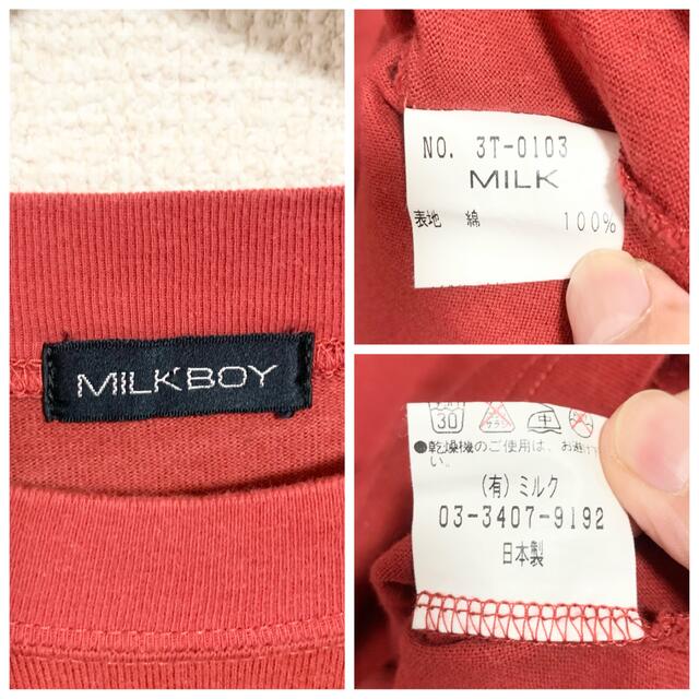 MILKBOY(ミルクボーイ)のMILKBOY ミルクボーイ Tシャツ メンズ メンズのトップス(Tシャツ/カットソー(半袖/袖なし))の商品写真
