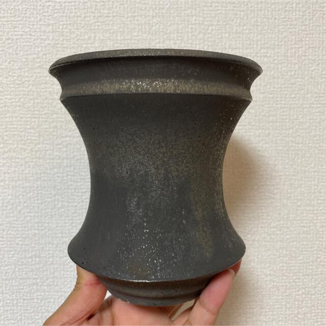 Mederu pot バレル XLサイズ マイカブラック カタチ製作所