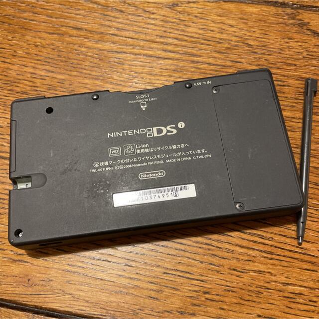 ニンテンドーDS(ニンテンドーDS)のNintendo NINTENDO DS ニンテンドー DSI BLACK エンタメ/ホビーのゲームソフト/ゲーム機本体(携帯用ゲーム機本体)の商品写真