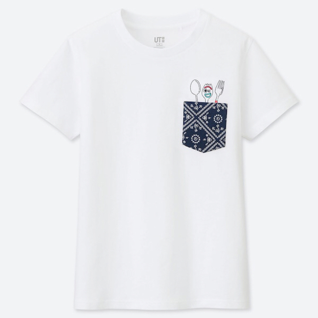 UNIQLO(ユニクロ)のトイストーリー 白 Tシャツ レディースのトップス(Tシャツ(半袖/袖なし))の商品写真