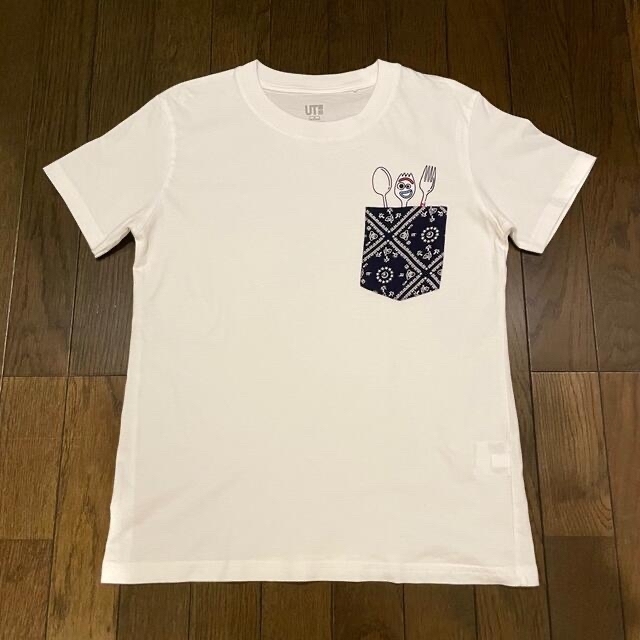 UNIQLO(ユニクロ)のトイストーリー 白 Tシャツ レディースのトップス(Tシャツ(半袖/袖なし))の商品写真