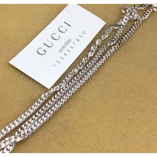 Gucci - 美品 GUCCI 3ミリ 中太喜平チェーンネックレスの通販 by