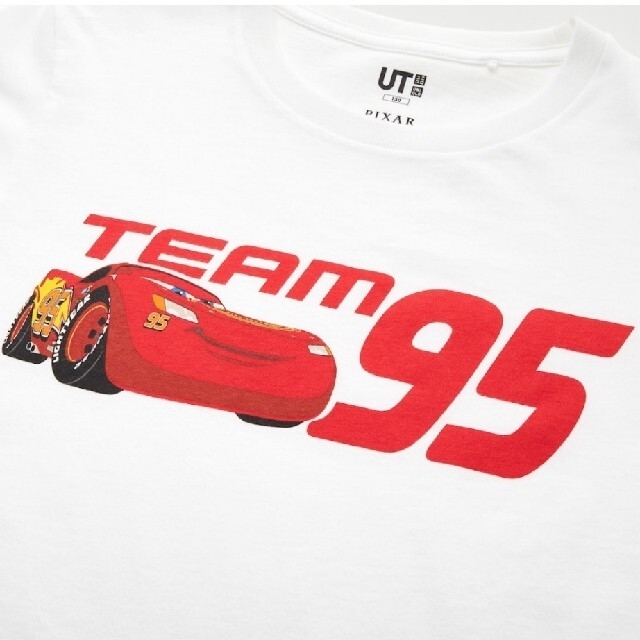 UNIQLO(ユニクロ)のディズニーチームピクサーcars　カーズ　Tee 　tシャツ　150 エンタメ/ホビーのアニメグッズ(その他)の商品写真