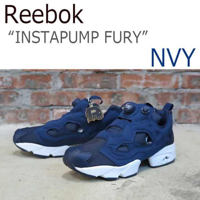 リーボック インスタ ポンプ フューリー ネイビー 26.5cm REEBOK