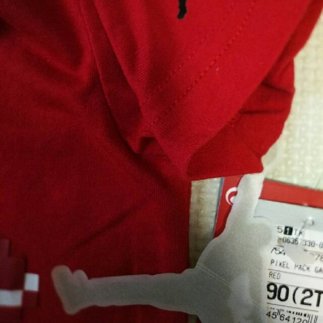 NIKE(ナイキ)のエアジョーダンJUMPMANナイキTシャツ90サイズ赤REDキッズ85-90㎝ キッズ/ベビー/マタニティのキッズ服男の子用(90cm~)(Tシャツ/カットソー)の商品写真