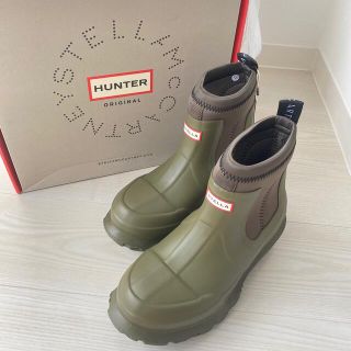 新品】STELLA McCARTNEY HUNTER コラボ レインブーツ 緑 | www.jarussi