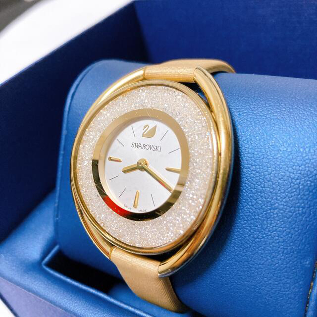 ゴールド SWAROVSKI - SWAROVSKI】スワロフスキー クリスタルライン