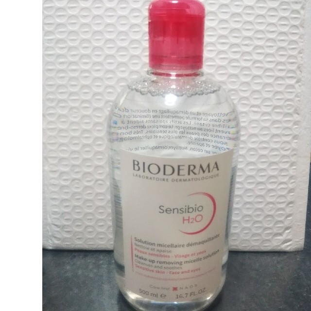 BIODERMA(ビオデルマ)のビオデルマ サンシビオH2O 500ml コスメ/美容のスキンケア/基礎化粧品(クレンジング/メイク落とし)の商品写真