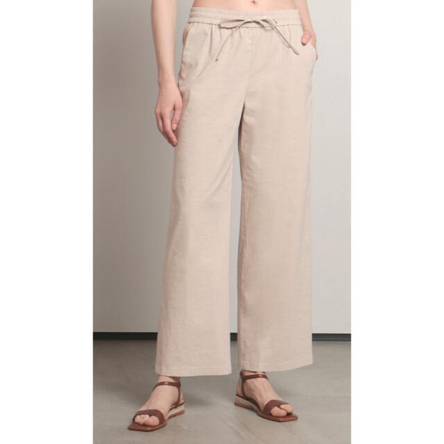 Theory luxe 22ss リネンワイドプルオンパンツ | angeloawards.com
