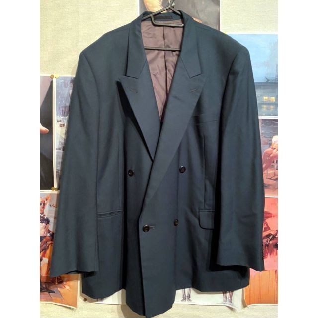 井口理/BALENCIAGA/セットアップ/ダブルジャケット/グリーン 代引無料 井口理/BALENCIAGA/セットアップ/ダブルジャケット/グリーン セットアップ