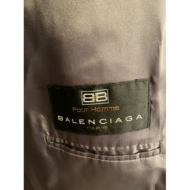 Balenciaga(バレンシアガ)の井口理/BALENCIAGA/セットアップ/ダブルジャケット/グリーン メンズのスーツ(セットアップ)の商品写真