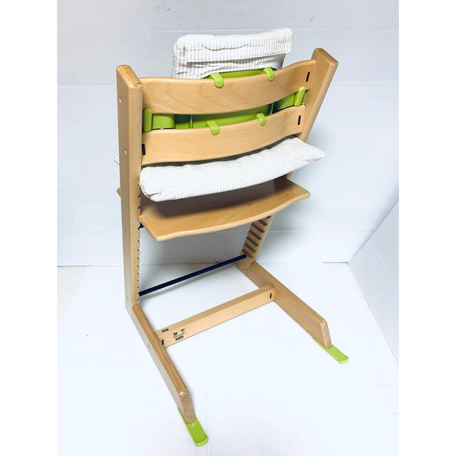 Stokke(ストッケ)のみのり　様【フルセット・クッション付】（425）ストッケ トリップトラップ キッズ/ベビー/マタニティの寝具/家具(その他)の商品写真