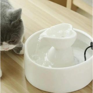 ペット 給水器 猫 犬 自動給水器 陶器(その他)