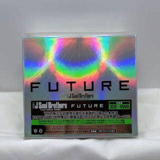 サンダイメジェイソウルブラザーズ(三代目 J Soul Brothers)の三代目 J Soul Brothers FUTURE 初回盤（3CD+4DVD）(その他)