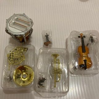食玩具　おまけ　楽器4点セット(その他)