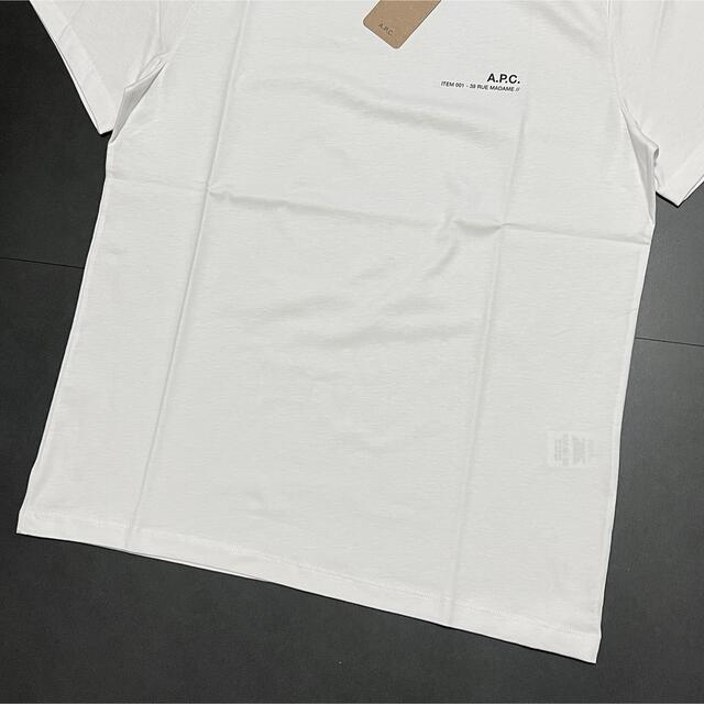 A.P.C. アーペーセー Item Tシャツ 白 XS アイテム ロゴ TEE - www ...
