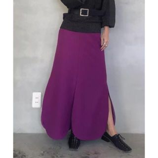 アメリヴィンテージ(Ameri VINTAGE)のAMERI PETAL HEM SKIRT(ロングスカート)