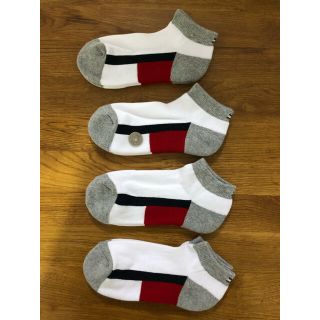 トミーヒルフィガー(TOMMY HILFIGER)の新品トミーヒルフィガーTOMMY HILFIGERレディースソックス4足セット8(ソックス)