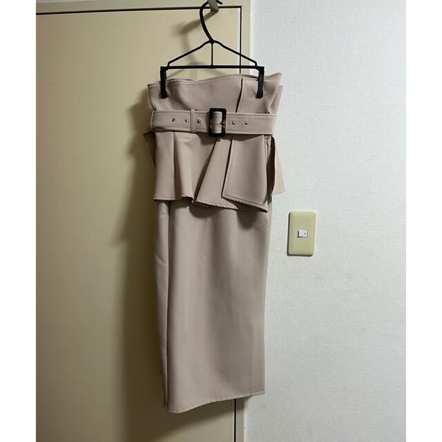 SNIDEL(スナイデル)のSNIDEL コルセットベルトタイトスカート レディースのスカート(ひざ丈スカート)の商品写真