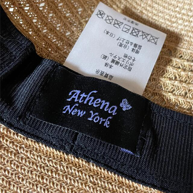 Athena New York - アシーナニューヨーク レース 麦わら帽子の通販 by リボン｜アシーナニューヨークならラクマ