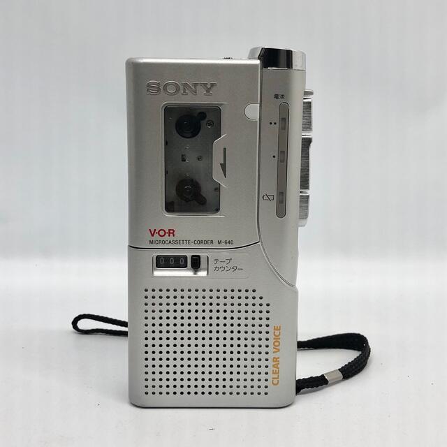 SONY　マイクロカセットテープレコーダー　Ｍ-640
