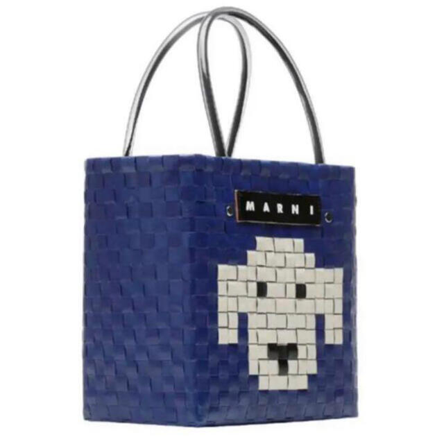 新品✴︎マルニマーケット カゴバッグ アニマルバスケット クリーム
