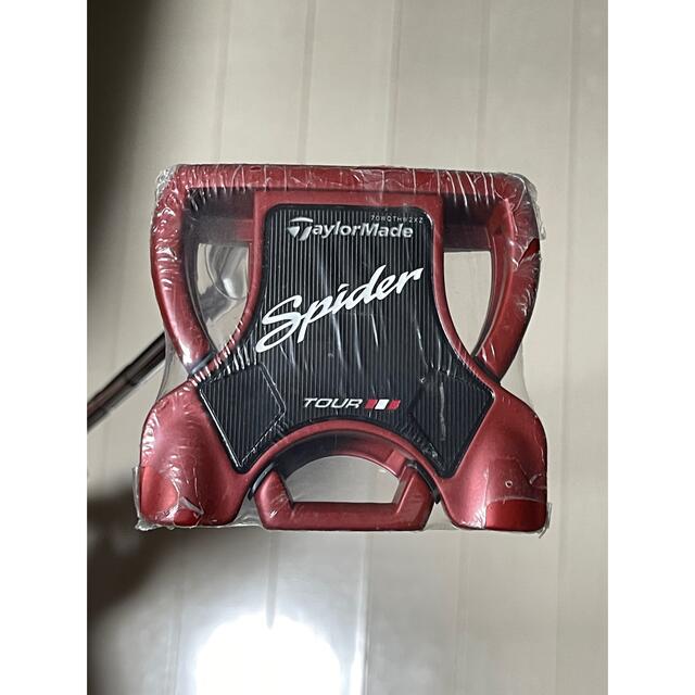新品テーラーメイド スパイダーtour レッド パター 34インチ