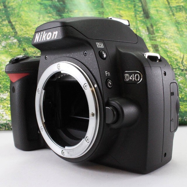 おすすめポ ❤️小さい軽い簡単綺麗❤Nikon D40❤届いてすぐ使える