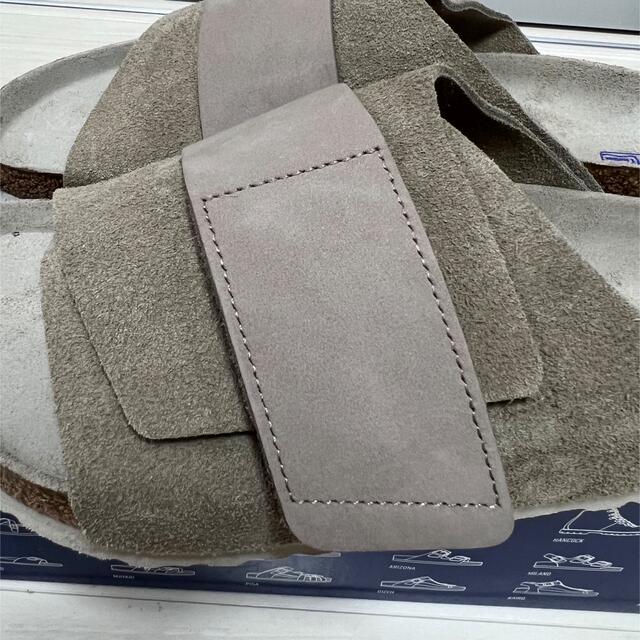 BIRKENSTOCK(ビルケンシュトック)のビルケンシュトック Kyoto size43 Gray Taupe 新品未使用 メンズの靴/シューズ(サンダル)の商品写真