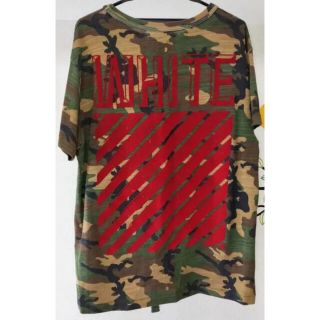 オフホワイト(OFF-WHITE)のOFF-WHITE CAMOUFLAGE TEE オフホワイト(Tシャツ/カットソー(半袖/袖なし))