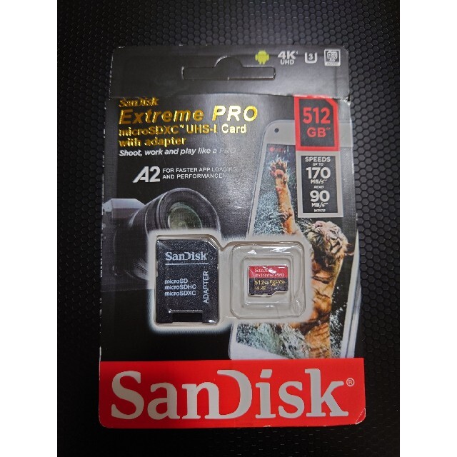 SanDisk microSDカード 512GB サンディスク