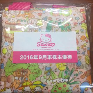 サンリオ(サンリオ)の未使用 サンリオ 株主優待 エコバッグ キティ 2016年(エコバッグ)