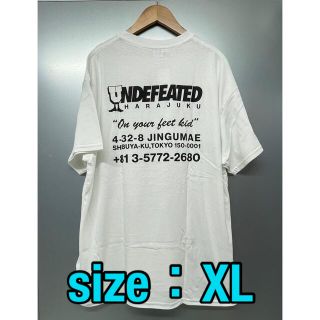 サイズ多数ありUNDEFEATED STITCH PRINT CREWNE