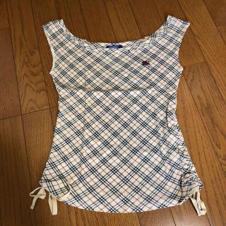 バーバリーブラックレーベル(BURBERRY BLACK LABEL)の BURBERRY♡ノースリーブ(カットソー(半袖/袖なし))