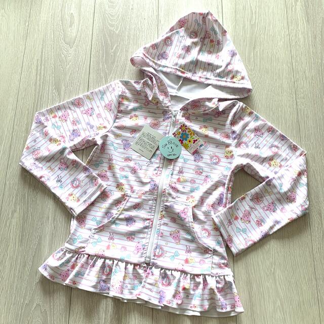 motherways(マザウェイズ)の新品　ラッシュガード  120cm キッズ/ベビー/マタニティのキッズ服女の子用(90cm~)(水着)の商品写真