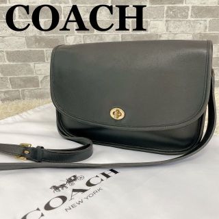 オールドコーチ シティバッグ ショルダーバッグ 金具 ブラック 黒 COACH