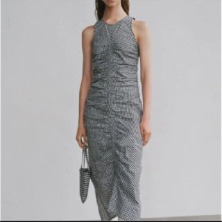 ザラ(ZARA)の新品タグ付き!!未使用★ザラ/ZARA★ギンガムチェックワンピース(ひざ丈ワンピース)