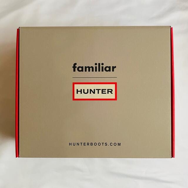 familiar - ファミリア × ハンター 長靴 レディース 25cm UK6の通販 by familiar - ファミリア × ハンター 長靴 レディース 25cm UK6の通販 by