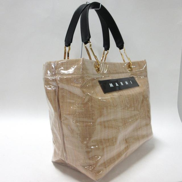マルニ トートバッグ グロッシーグリップ - トートバッグ
